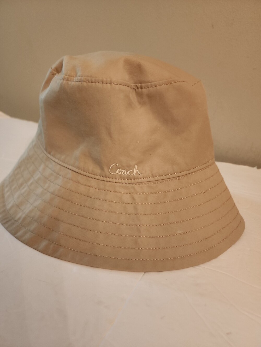 Coach Khaki Tan  Bucket Hat